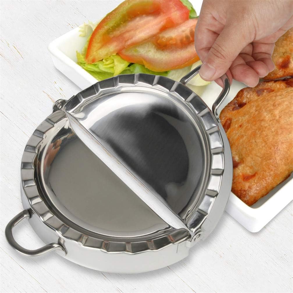 Large Empanada Maker, 6.4 inch Stainless Steel Empanada Press, Pastry Tools, Pocket Pie — view 4