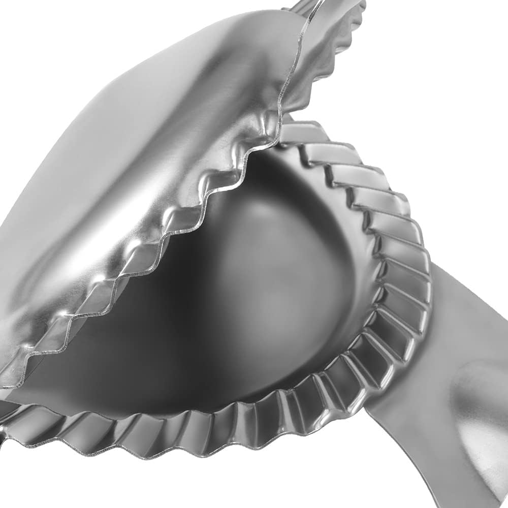 Extra Large Empanada Maker, 7 inch Empanada Seal with Dough Cutter Circle, Stainless Steel Empanada Maker Press, Pastry Tools, Pocket Pie — view 3